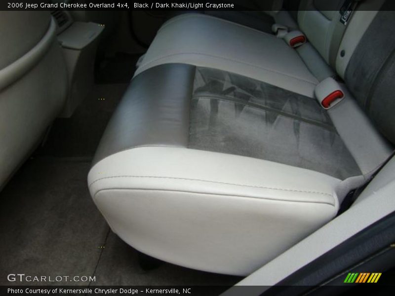 Black / Dark Khaki/Light Graystone 2006 Jeep Grand Cherokee Overland 4x4