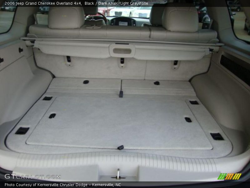 Black / Dark Khaki/Light Graystone 2006 Jeep Grand Cherokee Overland 4x4