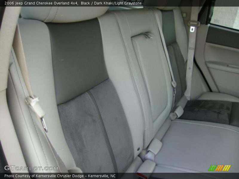 Black / Dark Khaki/Light Graystone 2006 Jeep Grand Cherokee Overland 4x4