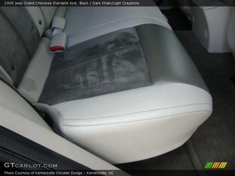 Black / Dark Khaki/Light Graystone 2006 Jeep Grand Cherokee Overland 4x4