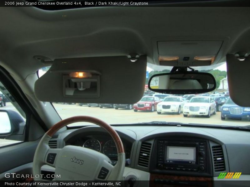 Black / Dark Khaki/Light Graystone 2006 Jeep Grand Cherokee Overland 4x4