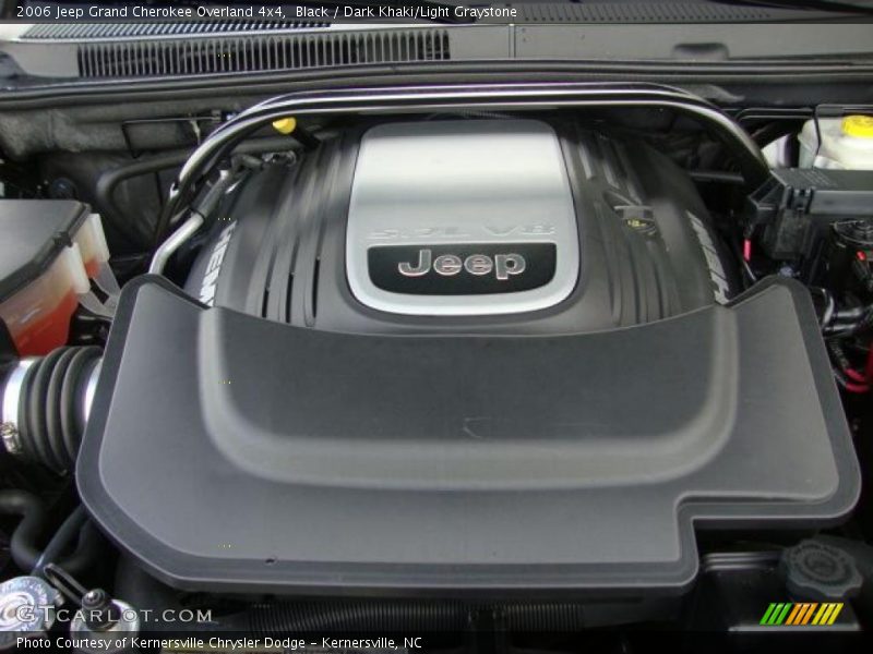 Black / Dark Khaki/Light Graystone 2006 Jeep Grand Cherokee Overland 4x4