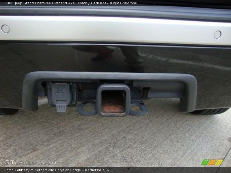 Black / Dark Khaki/Light Graystone 2006 Jeep Grand Cherokee Overland 4x4