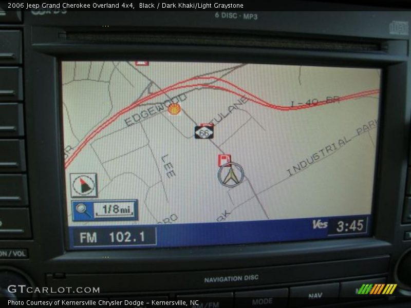 Black / Dark Khaki/Light Graystone 2006 Jeep Grand Cherokee Overland 4x4