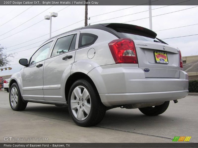 Bright Silver Metallic / Pastel Slate Gray 2007 Dodge Caliber SXT