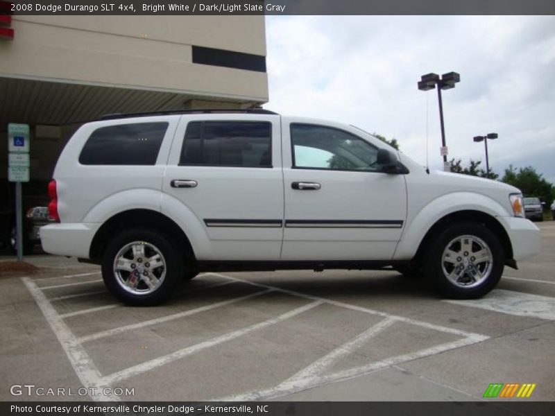 Bright White / Dark/Light Slate Gray 2008 Dodge Durango SLT 4x4