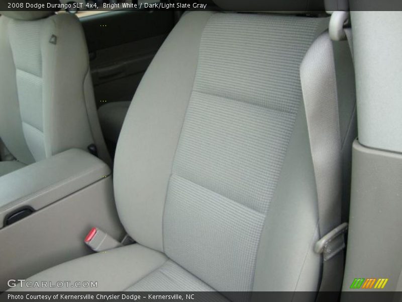 Bright White / Dark/Light Slate Gray 2008 Dodge Durango SLT 4x4