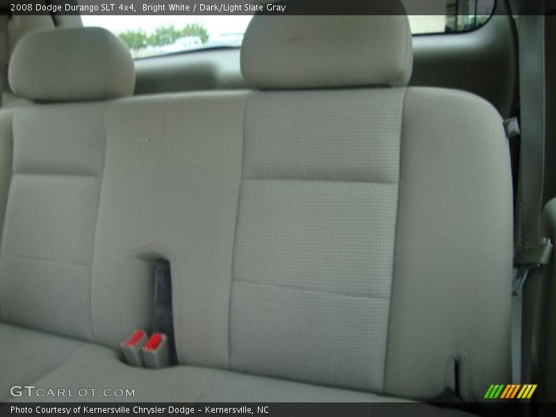 Bright White / Dark/Light Slate Gray 2008 Dodge Durango SLT 4x4