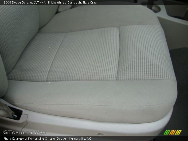 Bright White / Dark/Light Slate Gray 2008 Dodge Durango SLT 4x4