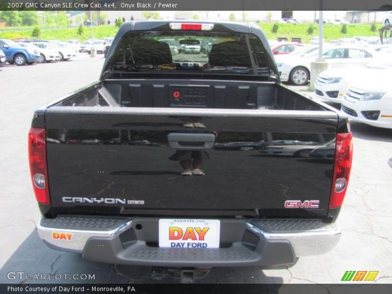 Onyx Black / Pewter 2007 GMC Canyon SLE Crew Cab 4x4