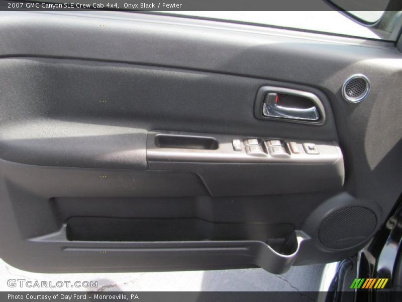 Onyx Black / Pewter 2007 GMC Canyon SLE Crew Cab 4x4