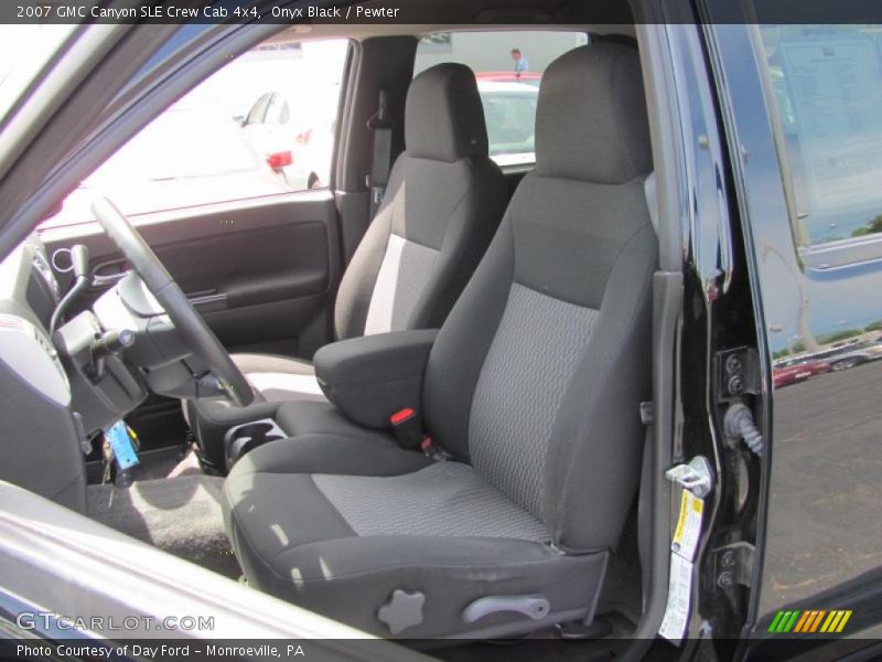 Onyx Black / Pewter 2007 GMC Canyon SLE Crew Cab 4x4