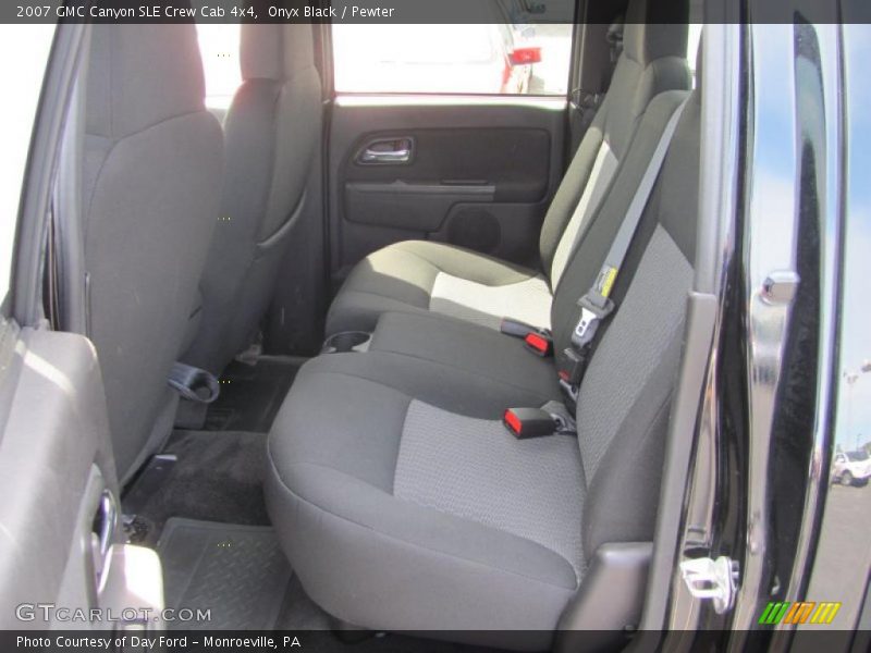 Onyx Black / Pewter 2007 GMC Canyon SLE Crew Cab 4x4