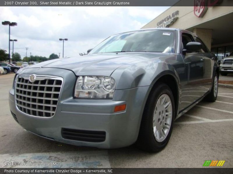 Silver Steel Metallic / Dark Slate Gray/Light Graystone 2007 Chrysler 300