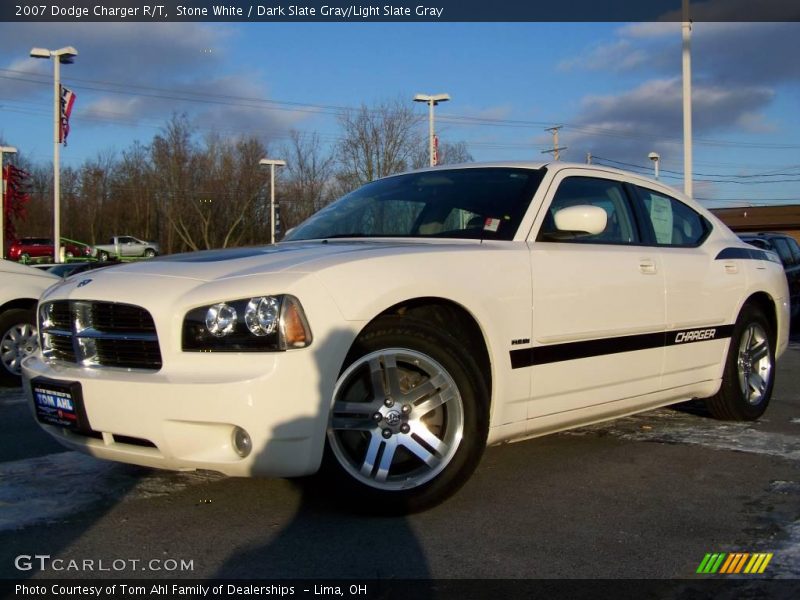 Stone White / Dark Slate Gray/Light Slate Gray 2007 Dodge Charger R/T
