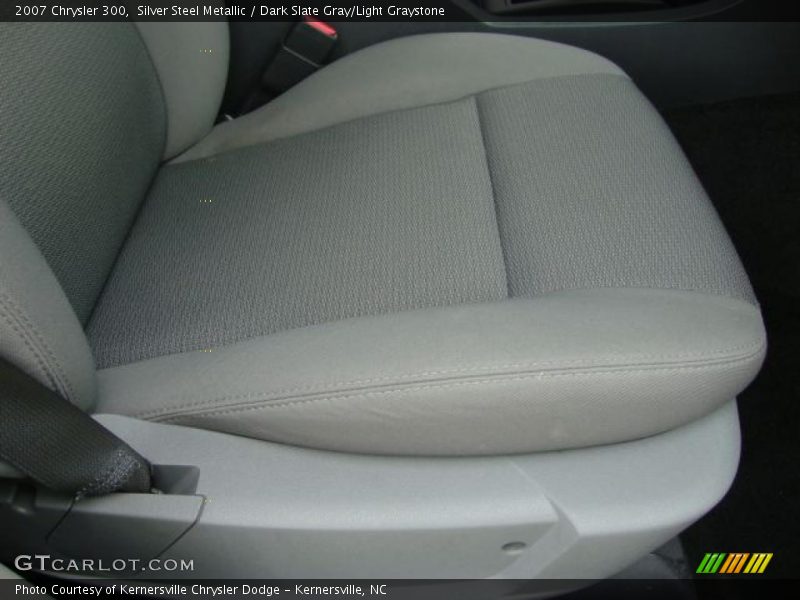 Silver Steel Metallic / Dark Slate Gray/Light Graystone 2007 Chrysler 300