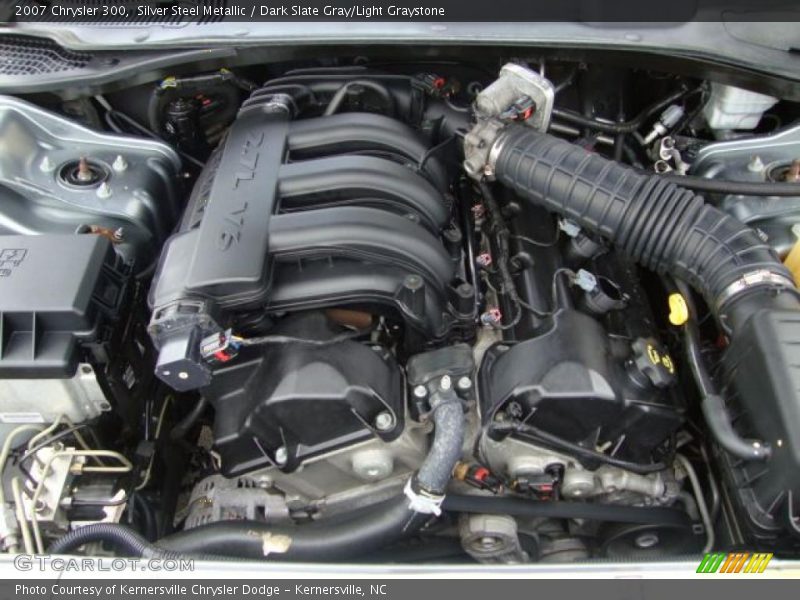 Silver Steel Metallic / Dark Slate Gray/Light Graystone 2007 Chrysler 300