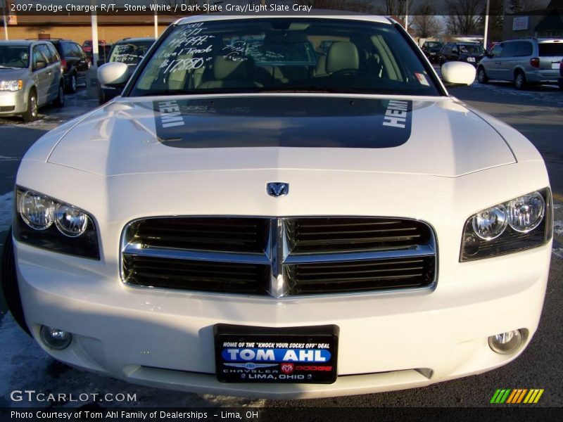 Stone White / Dark Slate Gray/Light Slate Gray 2007 Dodge Charger R/T