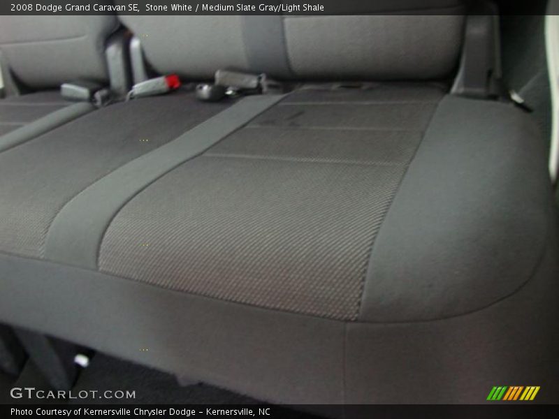 Stone White / Medium Slate Gray/Light Shale 2008 Dodge Grand Caravan SE