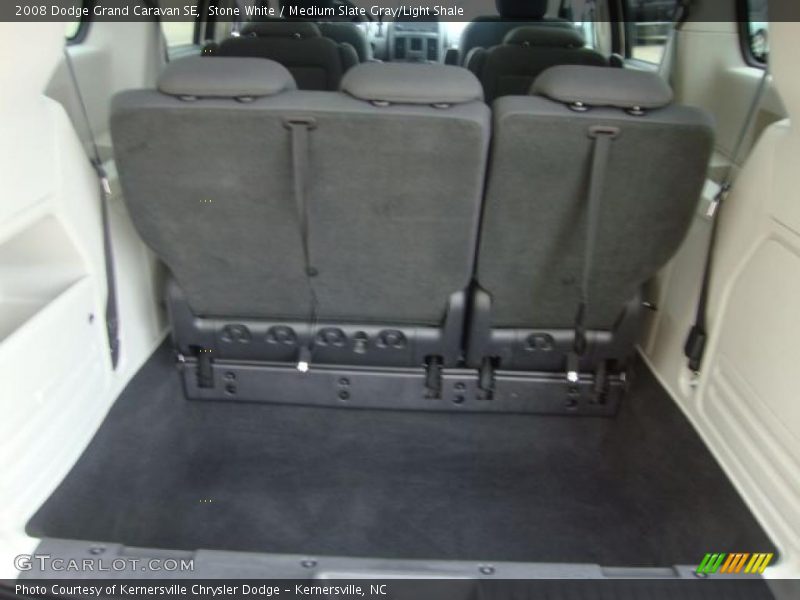 Stone White / Medium Slate Gray/Light Shale 2008 Dodge Grand Caravan SE