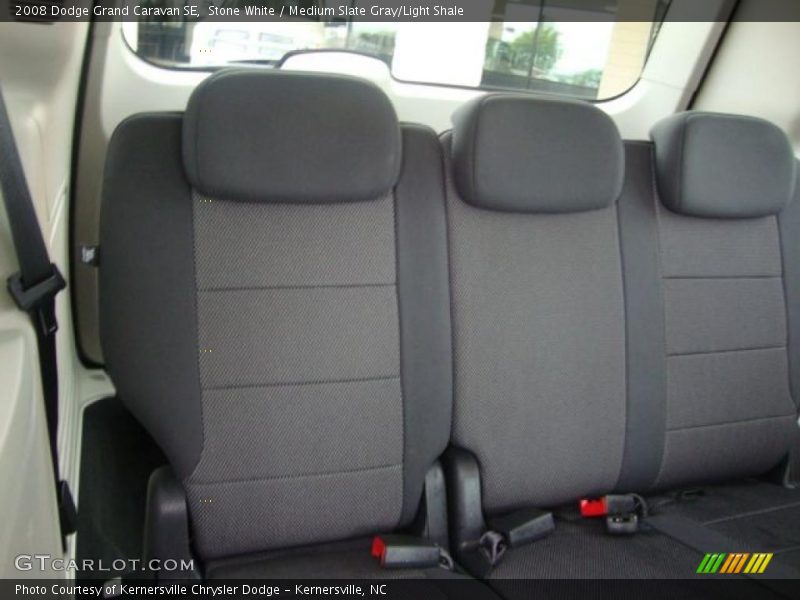 Stone White / Medium Slate Gray/Light Shale 2008 Dodge Grand Caravan SE