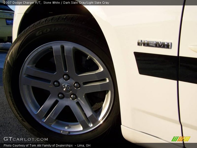 Stone White / Dark Slate Gray/Light Slate Gray 2007 Dodge Charger R/T