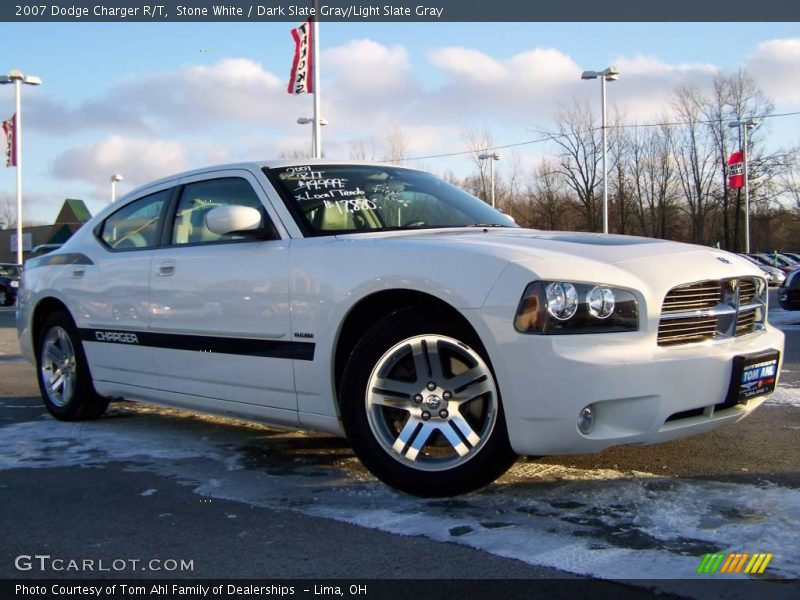 Stone White / Dark Slate Gray/Light Slate Gray 2007 Dodge Charger R/T