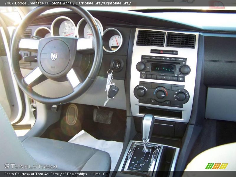 Stone White / Dark Slate Gray/Light Slate Gray 2007 Dodge Charger R/T