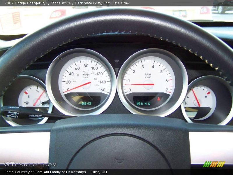 Stone White / Dark Slate Gray/Light Slate Gray 2007 Dodge Charger R/T
