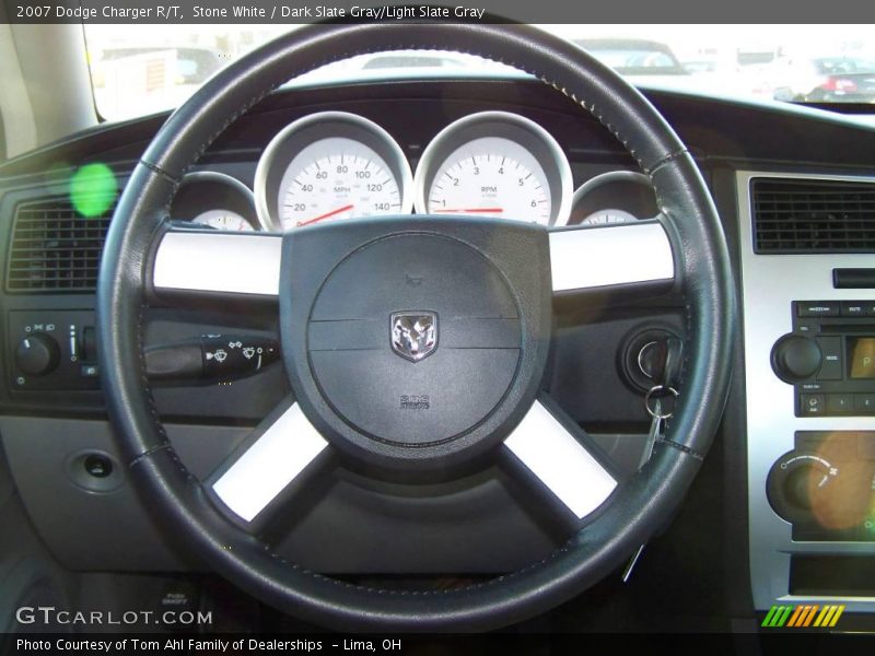 Stone White / Dark Slate Gray/Light Slate Gray 2007 Dodge Charger R/T