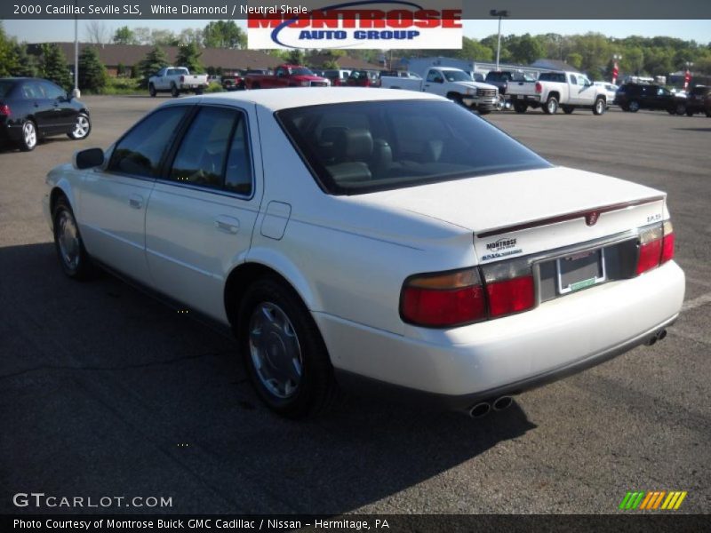 White Diamond / Neutral Shale 2000 Cadillac Seville SLS