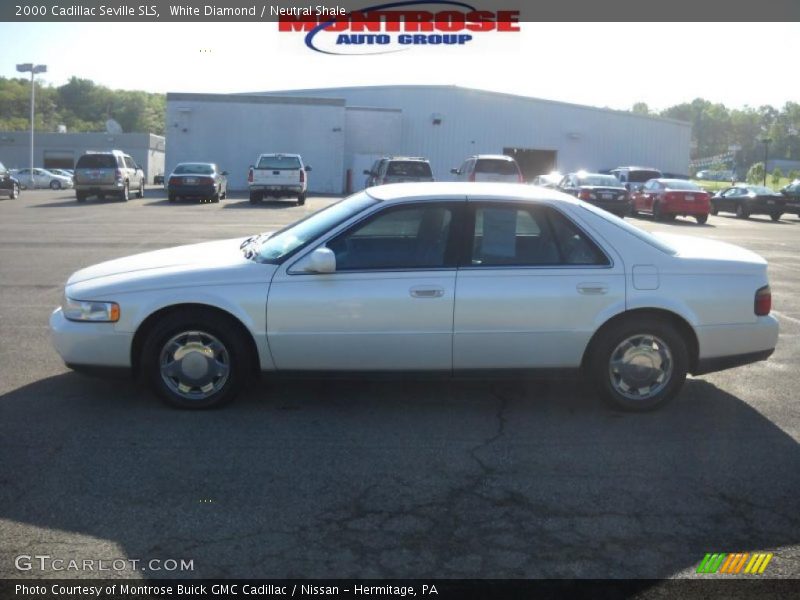 White Diamond / Neutral Shale 2000 Cadillac Seville SLS