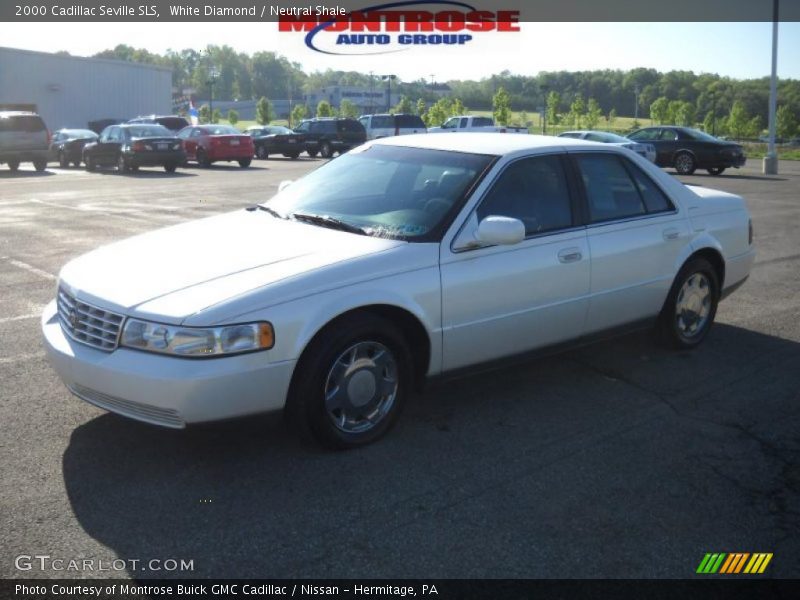 White Diamond / Neutral Shale 2000 Cadillac Seville SLS