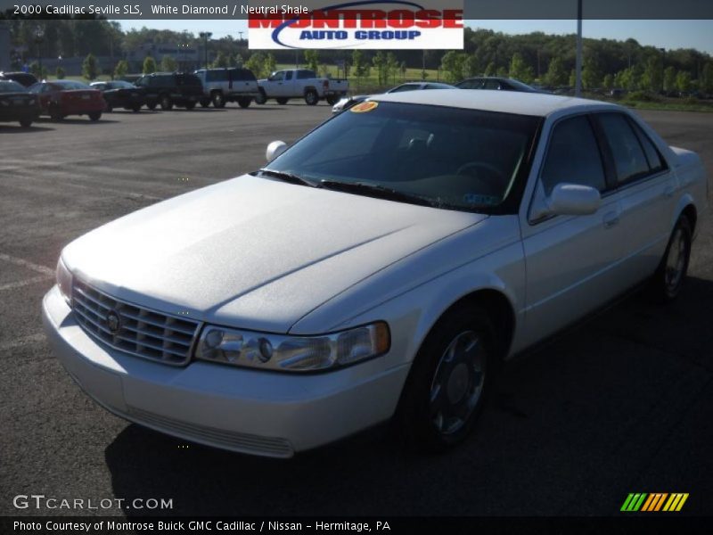 White Diamond / Neutral Shale 2000 Cadillac Seville SLS