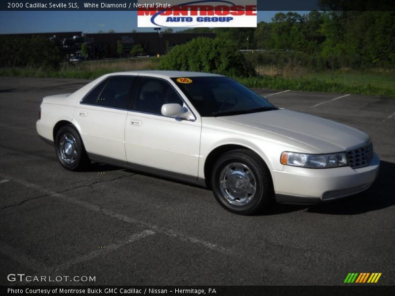White Diamond / Neutral Shale 2000 Cadillac Seville SLS