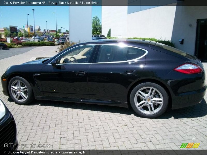 Basalt Black Metallic / Luxor Beige 2010 Porsche Panamera 4S