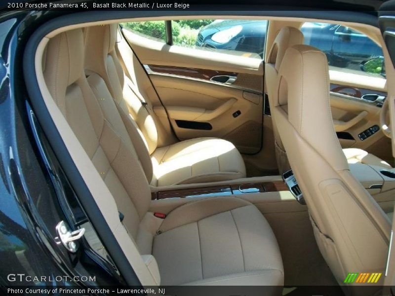 Basalt Black Metallic / Luxor Beige 2010 Porsche Panamera 4S