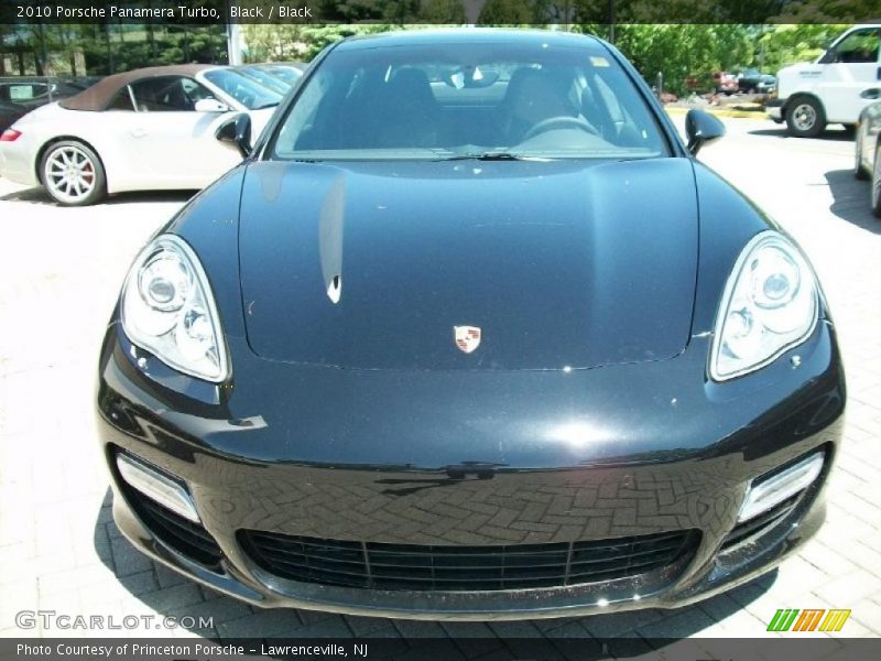 Black / Black 2010 Porsche Panamera Turbo