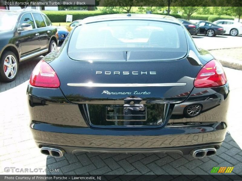 Black / Black 2010 Porsche Panamera Turbo