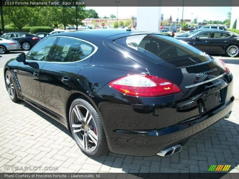 Black / Black 2010 Porsche Panamera Turbo