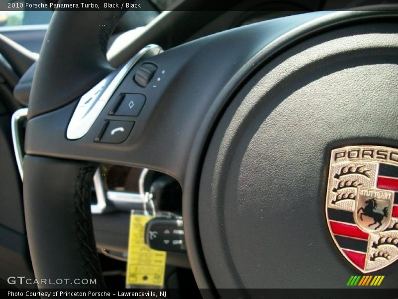 Black / Black 2010 Porsche Panamera Turbo