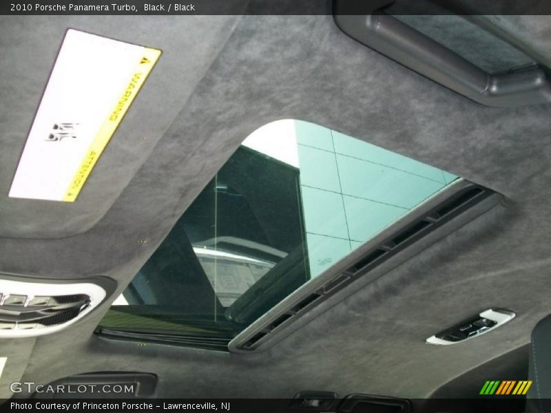 Black / Black 2010 Porsche Panamera Turbo