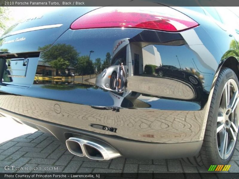 Black / Black 2010 Porsche Panamera Turbo