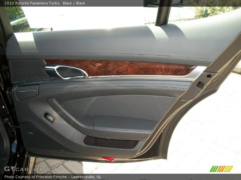 Black / Black 2010 Porsche Panamera Turbo