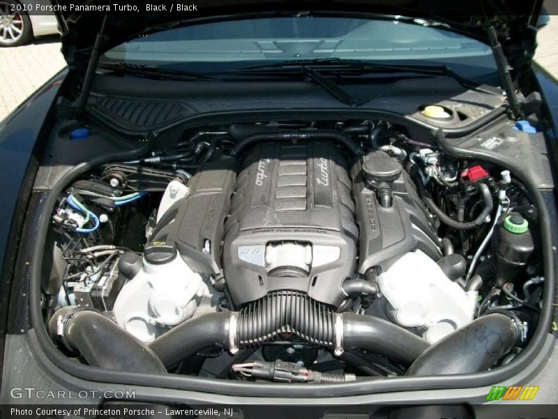 Black / Black 2010 Porsche Panamera Turbo