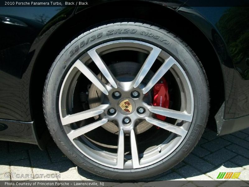 Black / Black 2010 Porsche Panamera Turbo