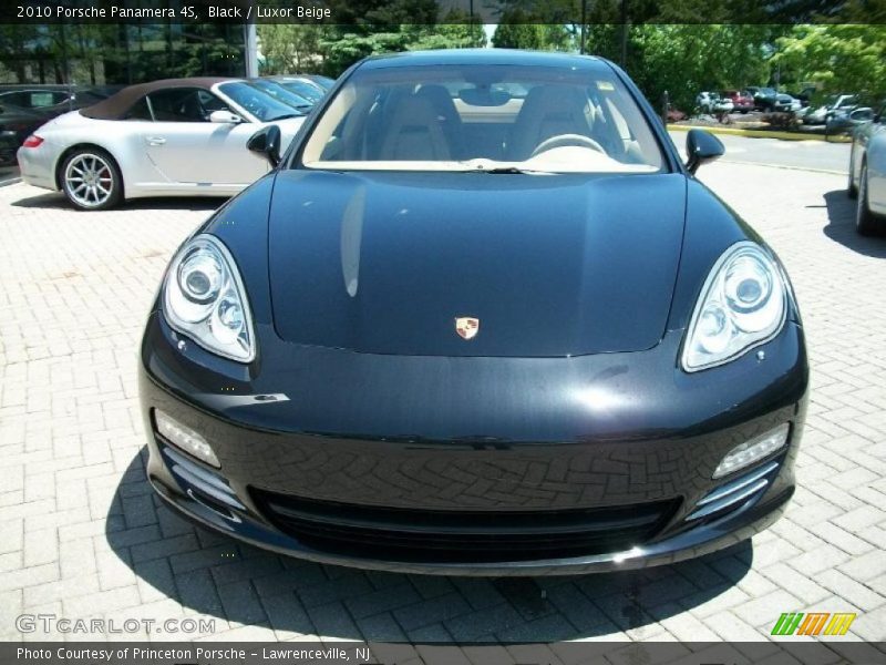 Black / Luxor Beige 2010 Porsche Panamera 4S