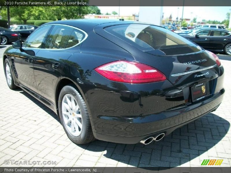 Black / Luxor Beige 2010 Porsche Panamera 4S