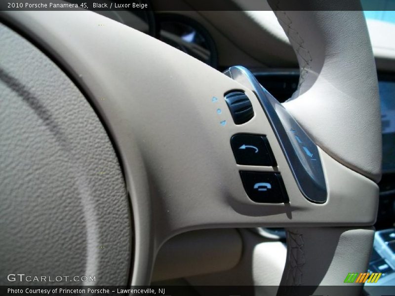 Black / Luxor Beige 2010 Porsche Panamera 4S