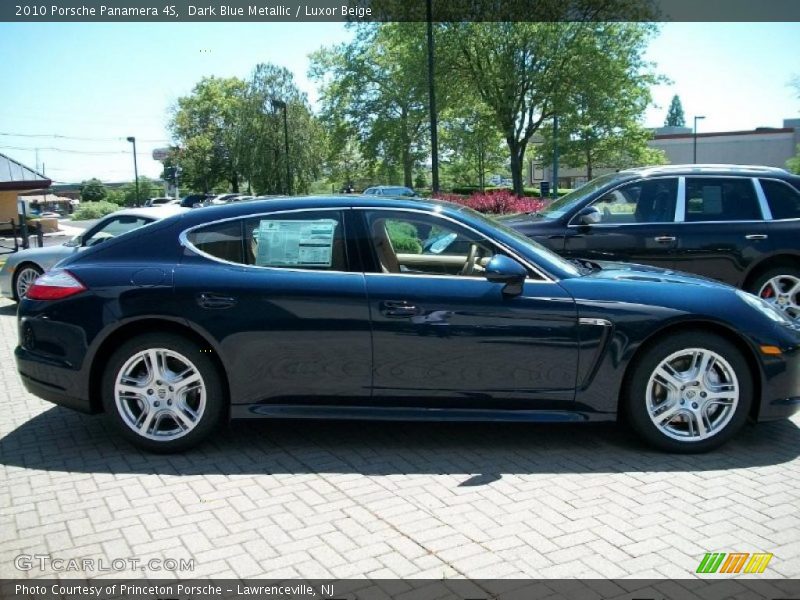 Dark Blue Metallic / Luxor Beige 2010 Porsche Panamera 4S